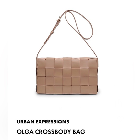 Urban Expressions Tan Crossbody Bag - Picture 12 of 13